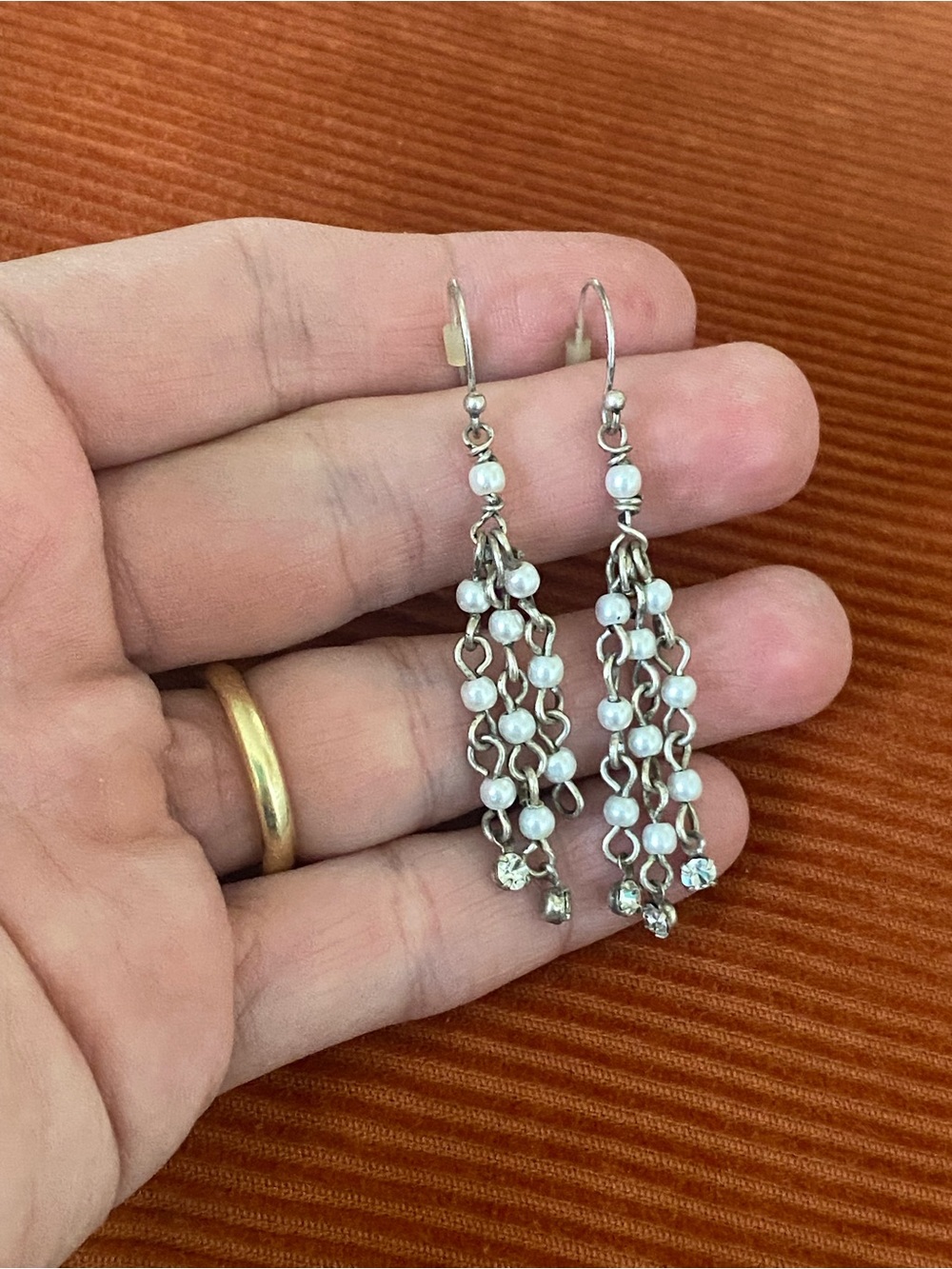 Artisan Silver Toned Dangle Earrings